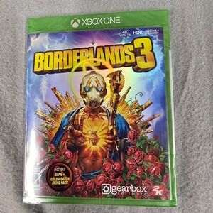 Borderlands 3 Xbox One Game New Factory Sealed with Gold Weapon Skins Pack